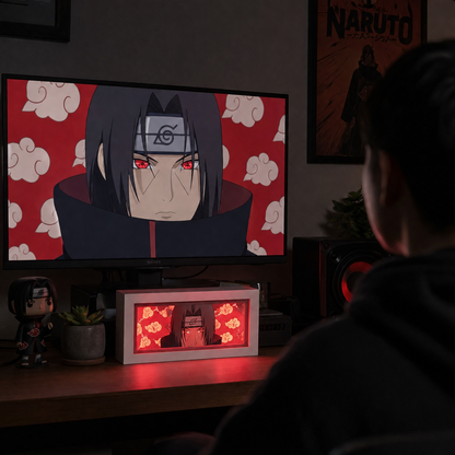 Cuadro de Luz Anime 3D