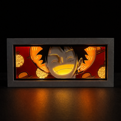 Cuadro de Luz Anime 3D