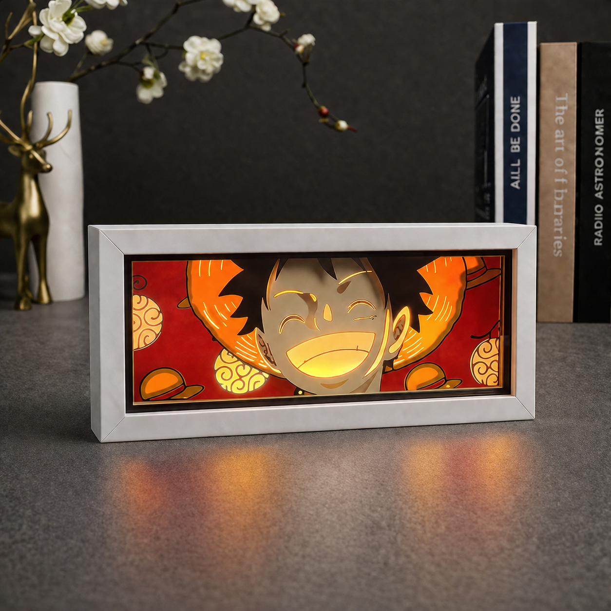 Cuadro de Luz Anime 3D